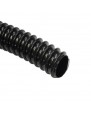 Tube PVC souple annelé noir 20mm